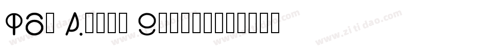 ID4 Alien Script字体转换